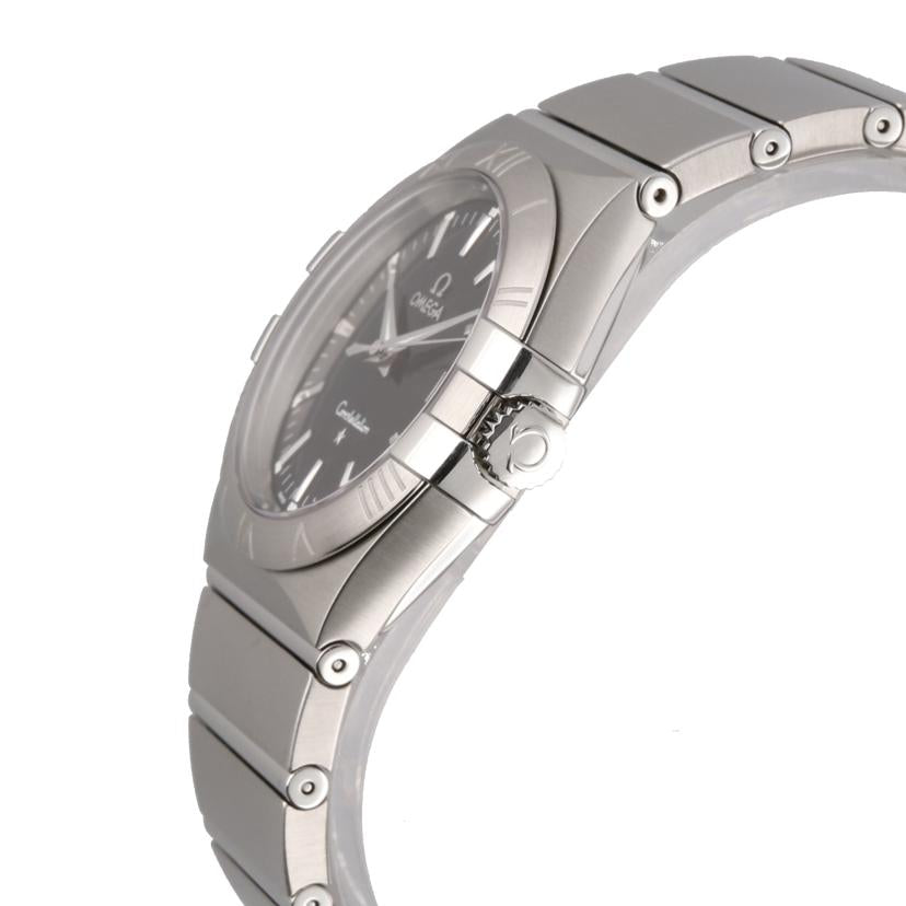 OMEGA オメガ/コンステレーション ブラック文字盤 メンズ クオーツ/12310356001001//930*****/Aランク/37