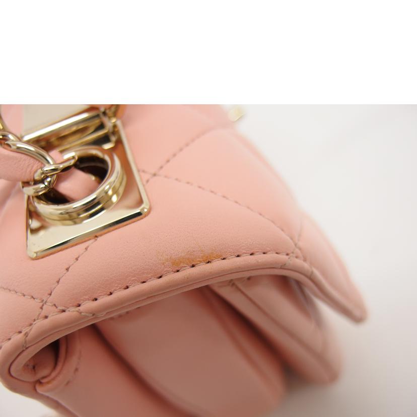 CHANEL シャネル/トレンディCC トップハンドルショルダー/ラムスキン/ピンク/AS4654//294*****/SAランク/04