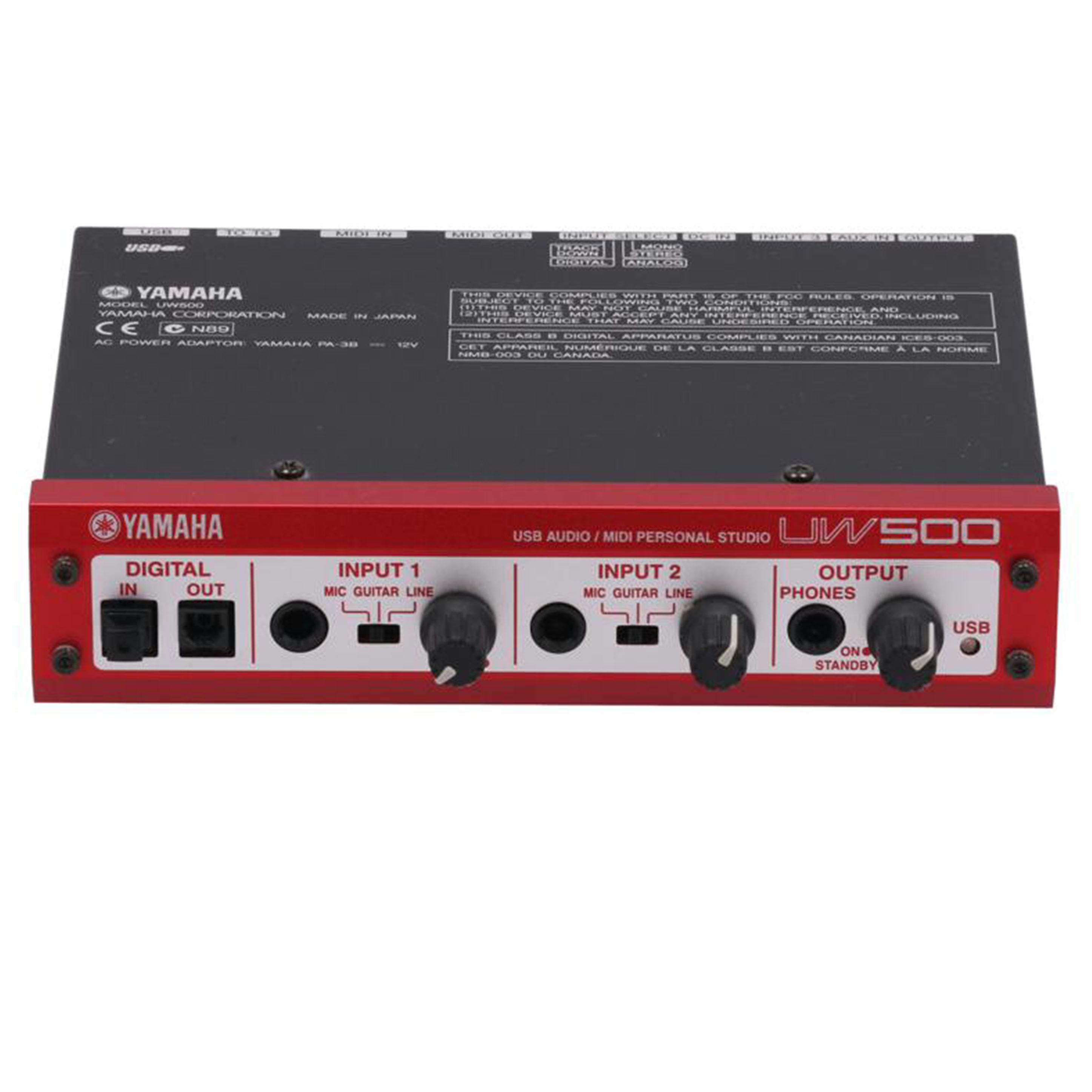 YAMAHA ヤマハ /オーディオインターフェース/UW500//HN01130/Bランク/62