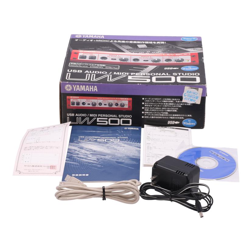 YAMAHA ヤマハ /オーディオインターフェース/UW500//HN01130/Bランク/62