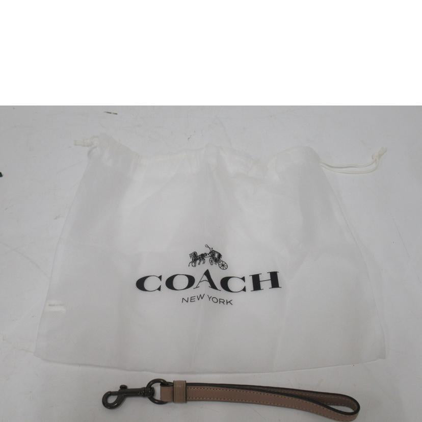 COACH/チェーンショルダーバッグ/レザー/76199//G20**/Aランク/63