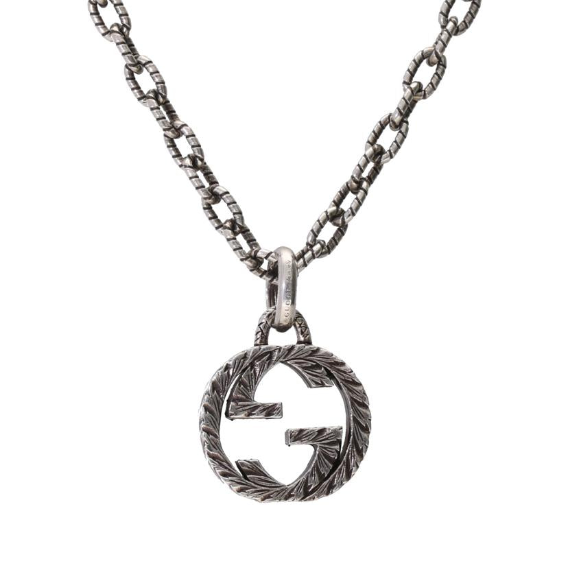 GUCCI グッチ/インターロッキング アラベスクネックレス//Aランク/24