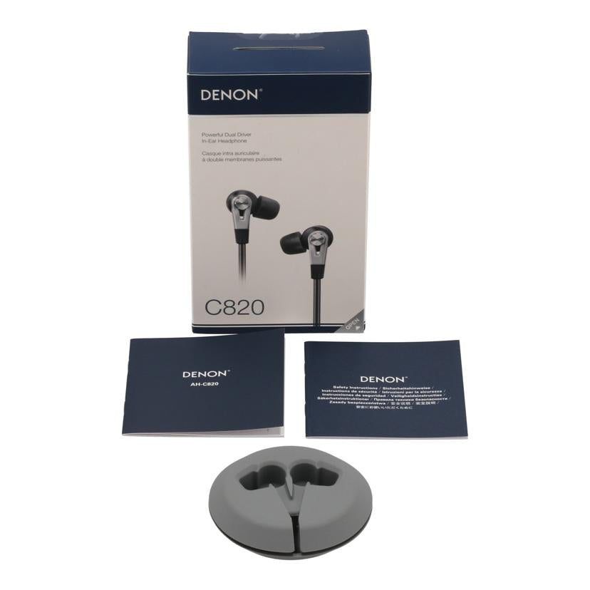 DENON デノン/有線イヤホン/AH-C820//APG59230427644/Bランク/64