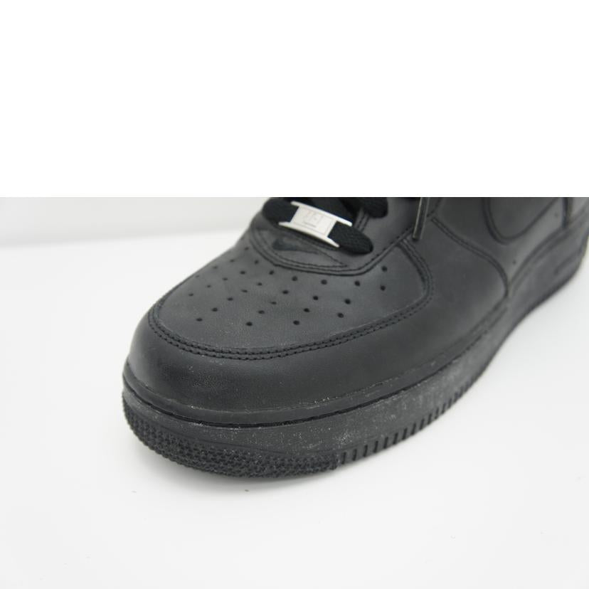 NIKE SUPREME×NIKE AIR FORCE 1BLACK ナイキ/NIKE SUPREME×NIKE AIR FORCE 1BLACK//ABランク/19
