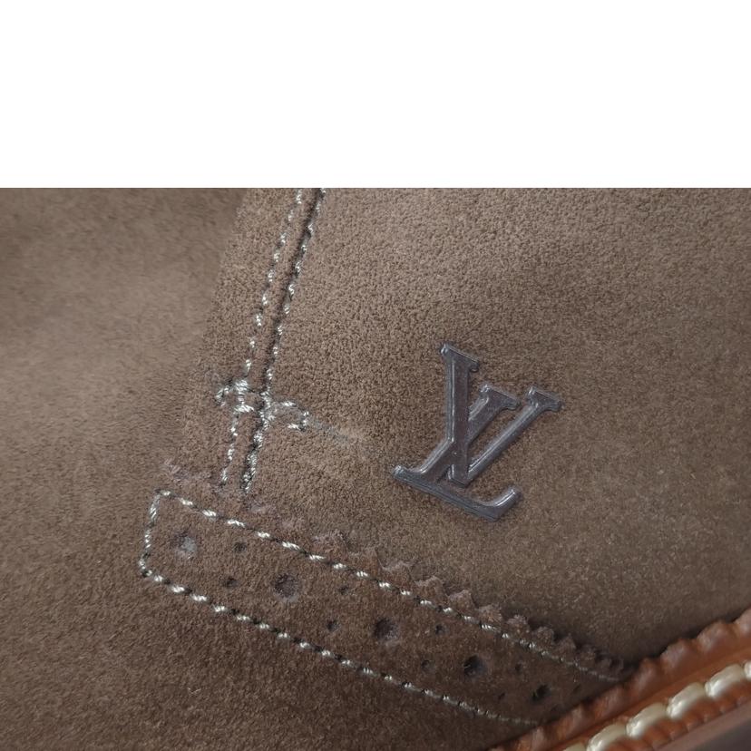 LV ルイヴィトン/LVロゴ スエードチャッカブーツ/FD0112//ABランク/52