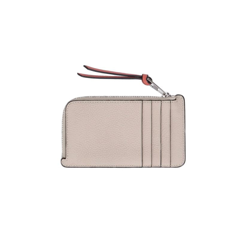 LOEWE ロエベ/コインカードホルダー/ライトオーツ/ハニー/C660Z40X07//062***/Aランク/78