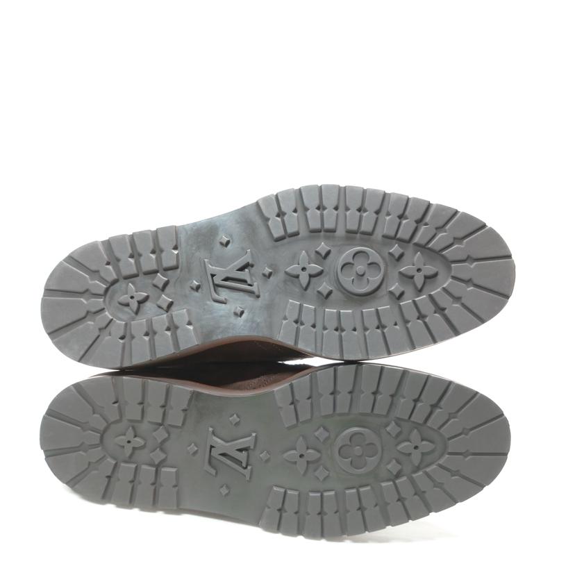 LV ルイヴィトン/LVロゴ スエードチャッカブーツ/FD0112//ABランク/52