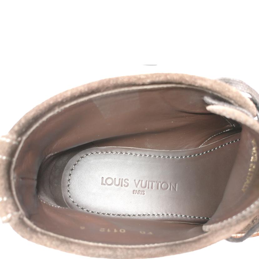 LV ルイヴィトン/LVロゴ スエードチャッカブーツ/FD0112//ABランク/52