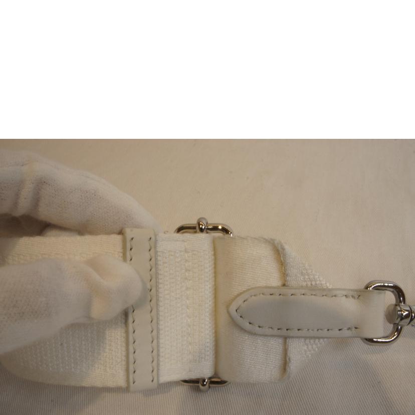 PRADA プラダ/エンボスロゴハンド2WAYホワイト/1BG395//180/ABランク/92