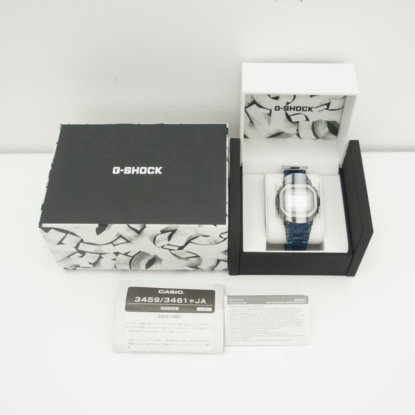 CASIO カシオ/G-SHOCK×ERIC HAZE/電波ソーラー/GMW-B5000EH-1JR//201*****/SAランク/19