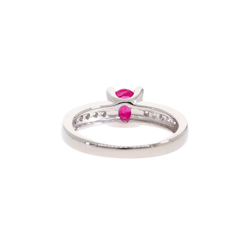 /◎PT900ルビーダイヤリング1.03/D0.20ct //Aランク/59