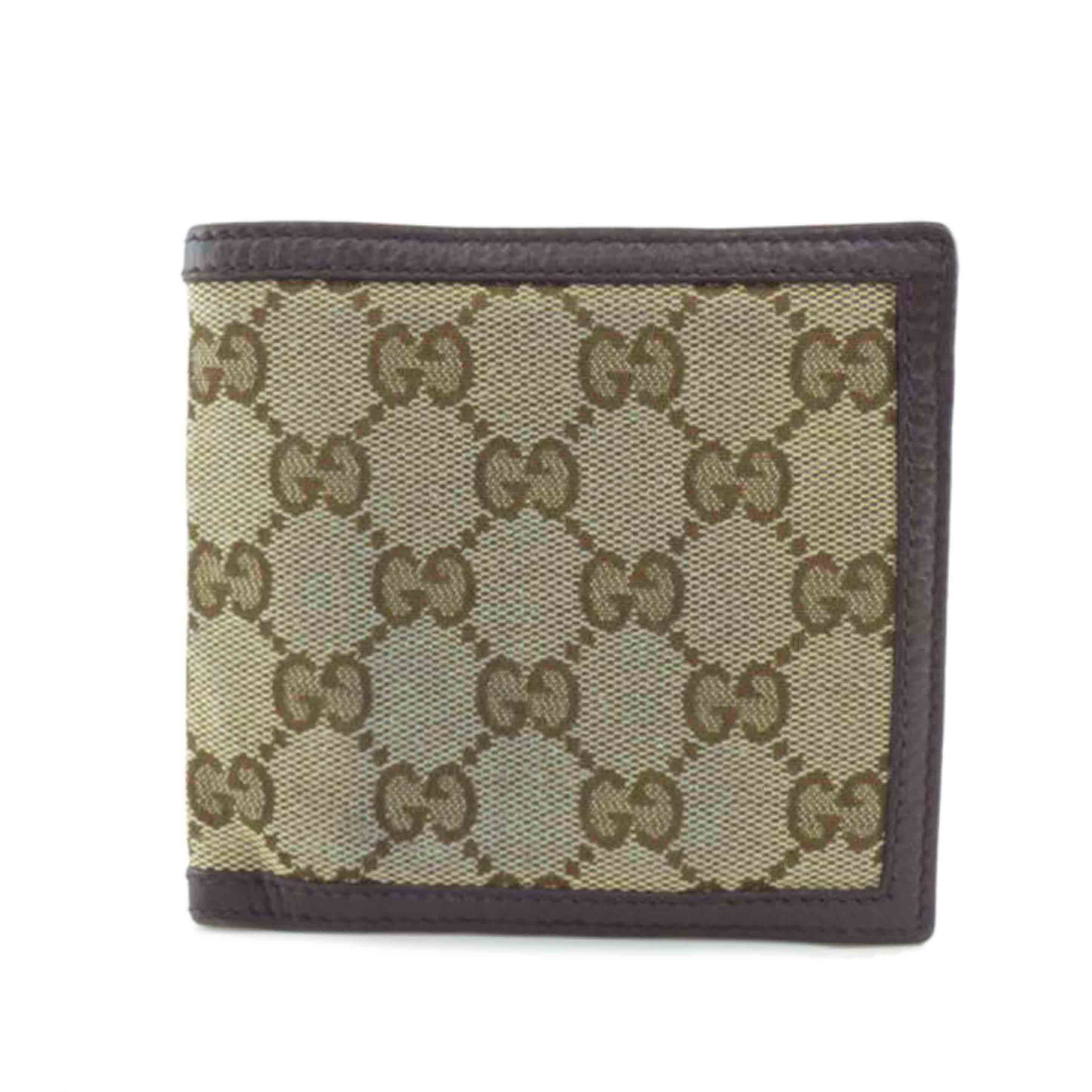 GUCCI グッチ/GGキャンバス2つ折り財布/150413//534***/Bランク/64