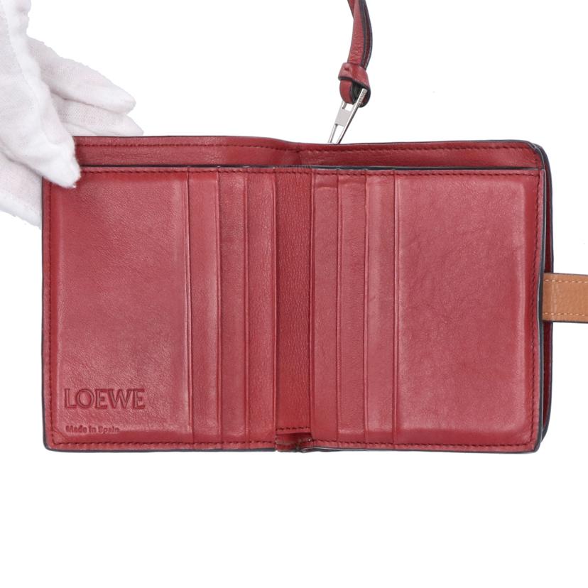 LOWE ロエベ /コンパクトジップレザーウォレット/261951//Aランク/37