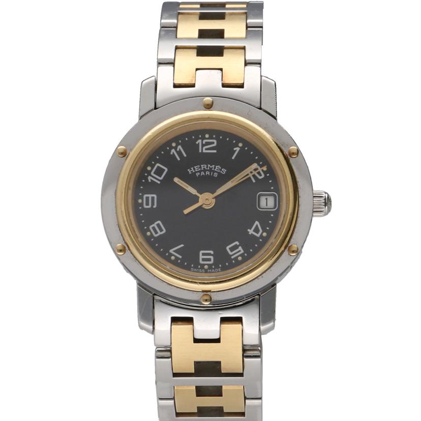 HERMES エルメス/レディースクオーツ/クリッパー/CL4.220//146****/ABランク/93