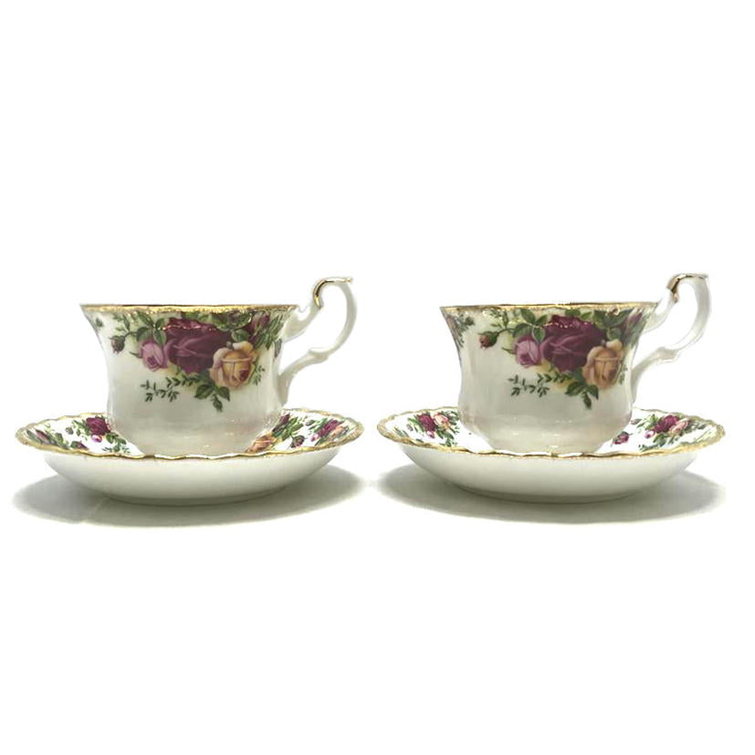 ROYAL ALBERT ロイヤルアルバート/オールドカントリーローズ ティーカップ&ソーサー//ABランク/51