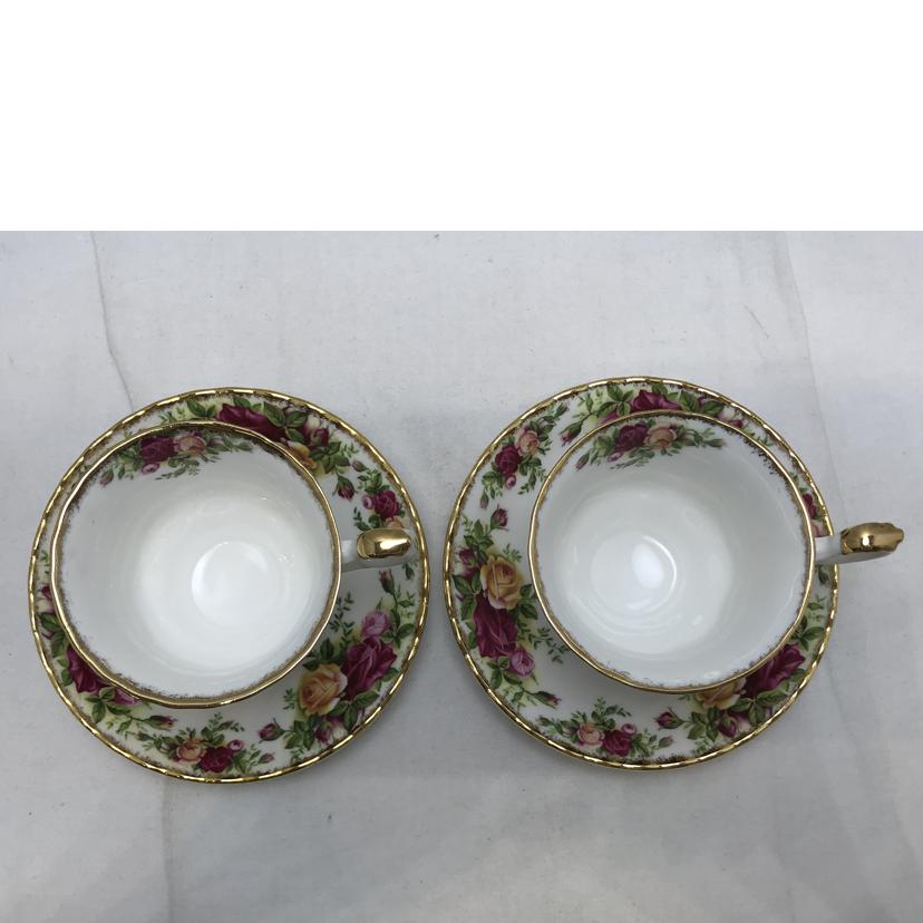 ROYAL ALBERT ロイヤルアルバート/オールドカントリーローズ ティーカップ&ソーサー//ABランク/51