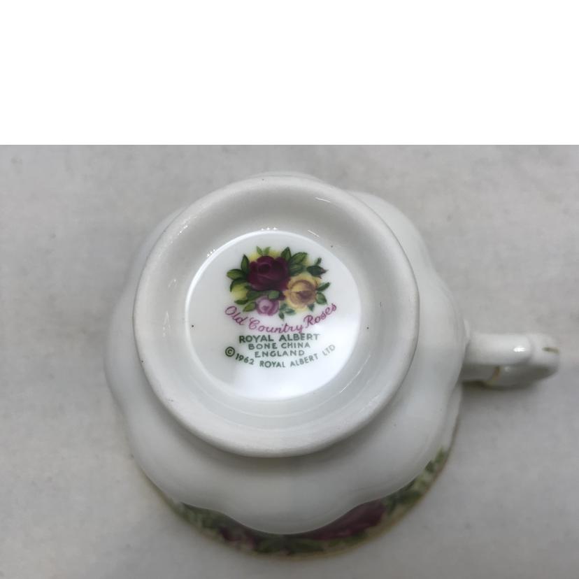 ROYAL ALBERT ロイヤルアルバート/オールドカントリーローズ ティーカップ&ソーサー//ABランク/51