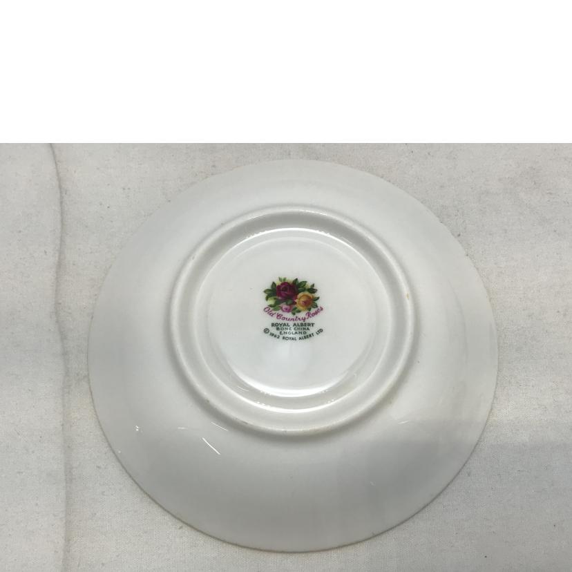 ROYAL ALBERT ロイヤルアルバート/オールドカントリーローズ ティーカップ&ソーサー//ABランク/51