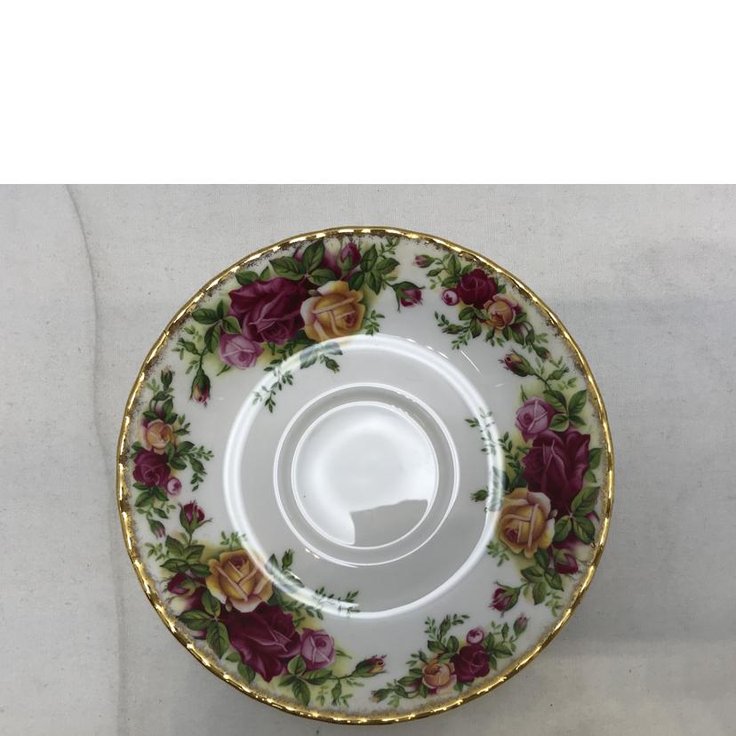 ROYAL ALBERT ロイヤルアルバート/オールドカントリーローズ ティーカップ&ソーサー//ABランク/51
