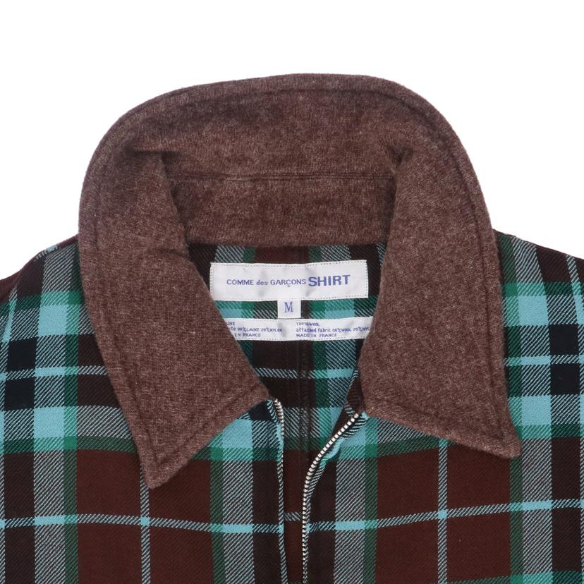 COMME des GARCONS SHIRT コムデギャルソンシャツ/チェック柄ジャケット//状態B/サイズM/ABランク/93
