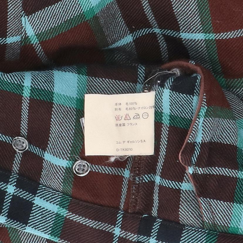 COMME des GARCONS SHIRT コムデギャルソンシャツ/チェック柄ジャケット//状態B/サイズM/ABランク/93