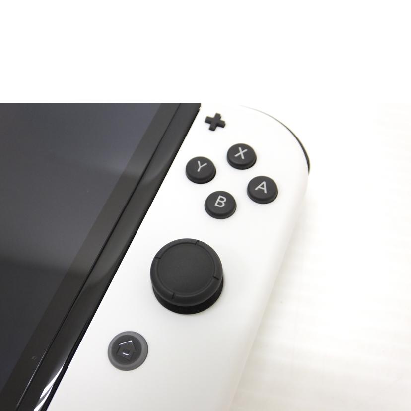 nintendo 任天堂/有機ELモデルスイッチ本体ホワイト/HEG-S-KAAAA//XTJ70430496445/Aランク/88