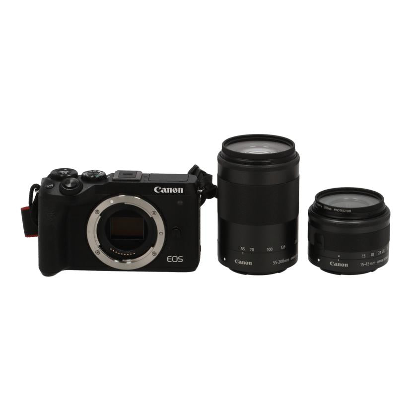 Canon キヤノン /ミラーレス一眼 ダブルズームキット/EOS M6 Mark II ダブルズームキット//221033000245/Aランク/78