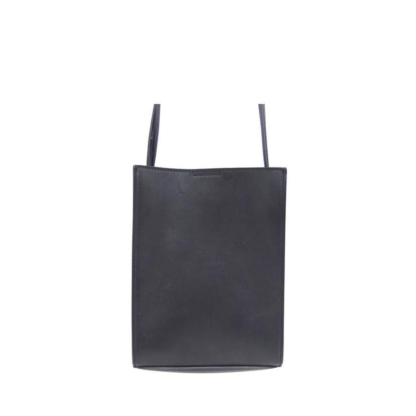JIL SANDER ジルサンダー/斜め掛けポシェットショルダーバッグ/ブラック//Bランク/04