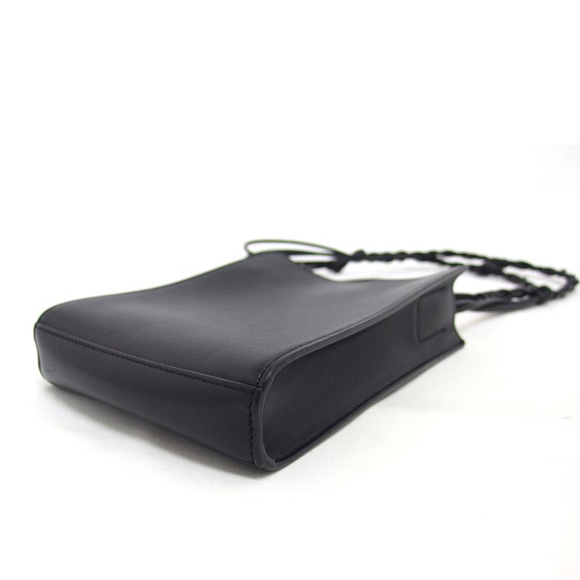 JIL SANDER ジルサンダー/斜め掛けポシェットショルダーバッグ/ブラック//Bランク/04