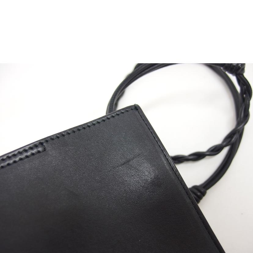 JIL SANDER ジルサンダー/斜め掛けポシェットショルダーバッグ/ブラック//Bランク/04