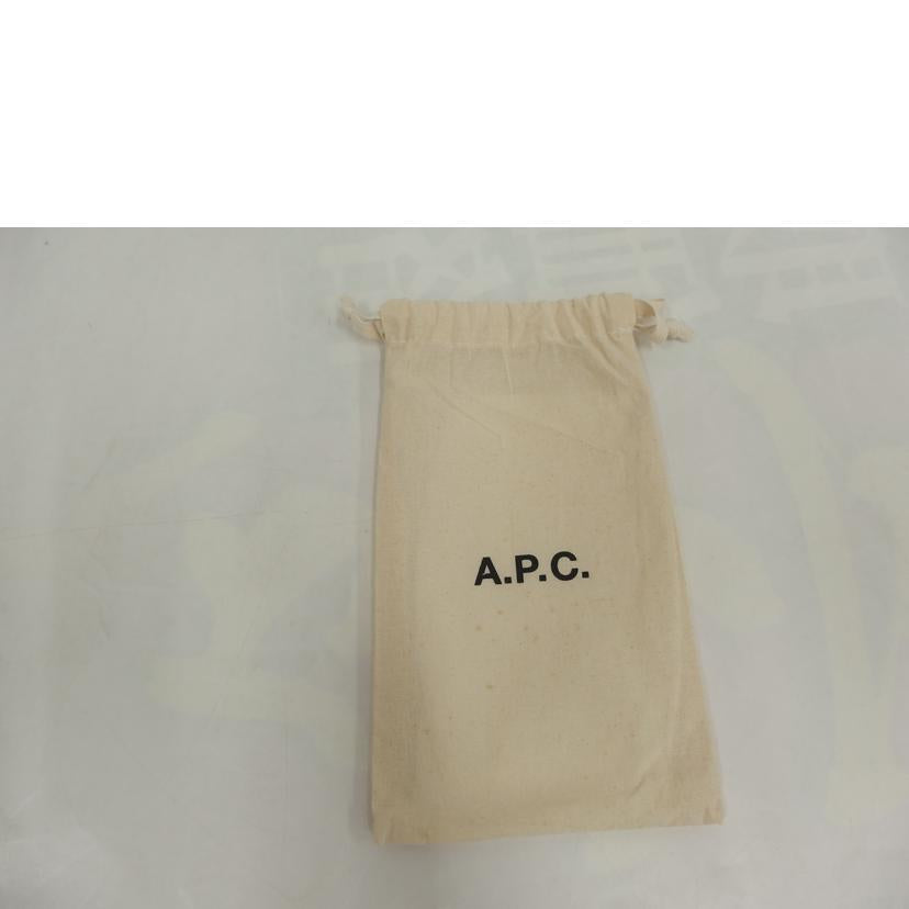 APC APC/APC ファスナ-長財布/ブラウン//ABランク/82