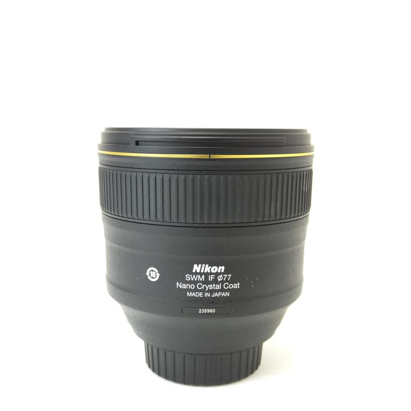 NIKON ニコン/85mm単焦点レンズ/AF-S85mm1.4G N//235960/ABランク/88
