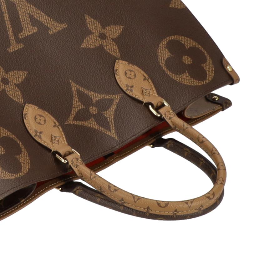 LV ルイヴィトン/オンザゴーMM/モノグラムジャイアント/リバース/M45321//RFI*/SAランク/75