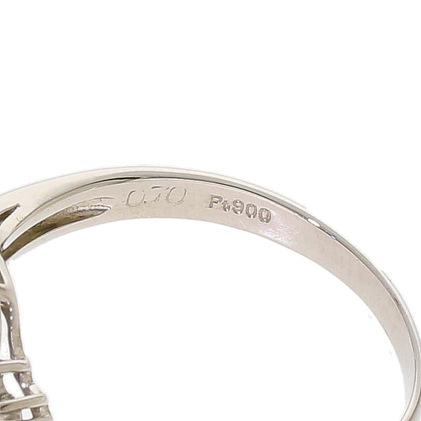 Pt900サファイアダイヤリング0.70/D0.45ct//Bランク/06