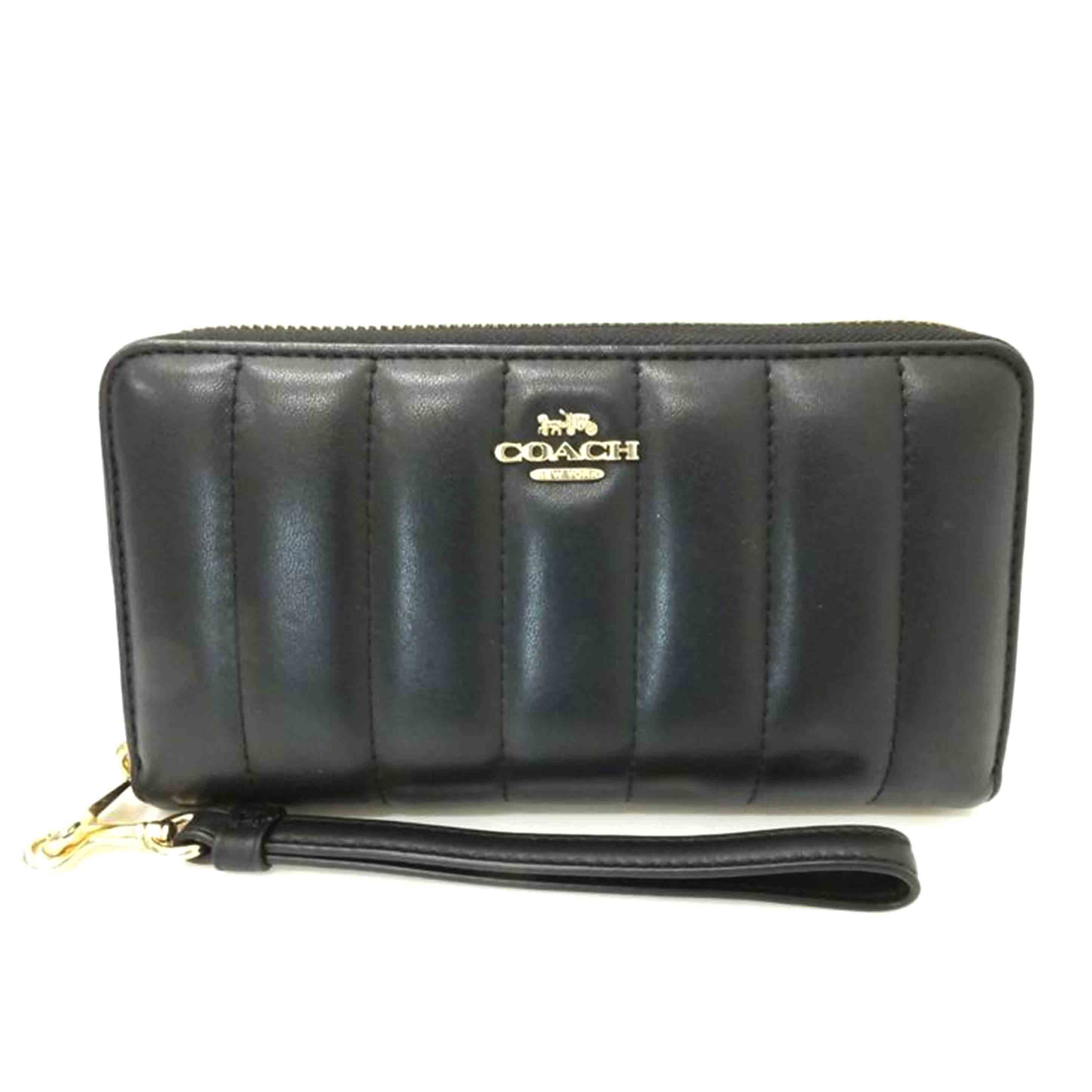 COACH コーチ/ナッパーレザーキルティング長財布/C4454//E21**/ABランク/88