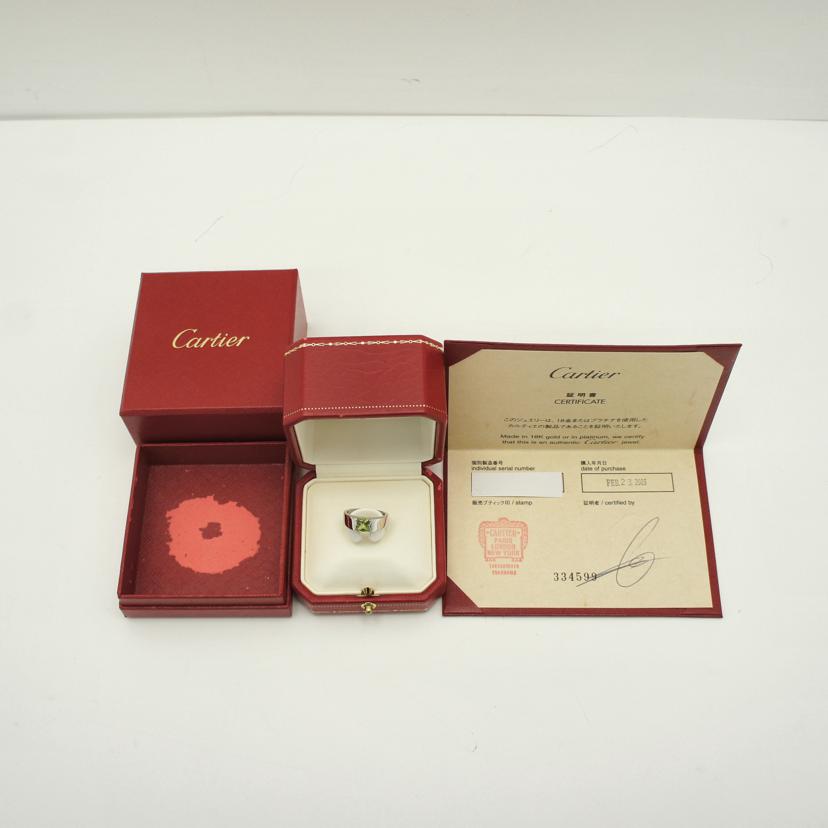Cartier カルティエ/タンクリング/ペリドット/サイズ:10//189345/Aランク/91