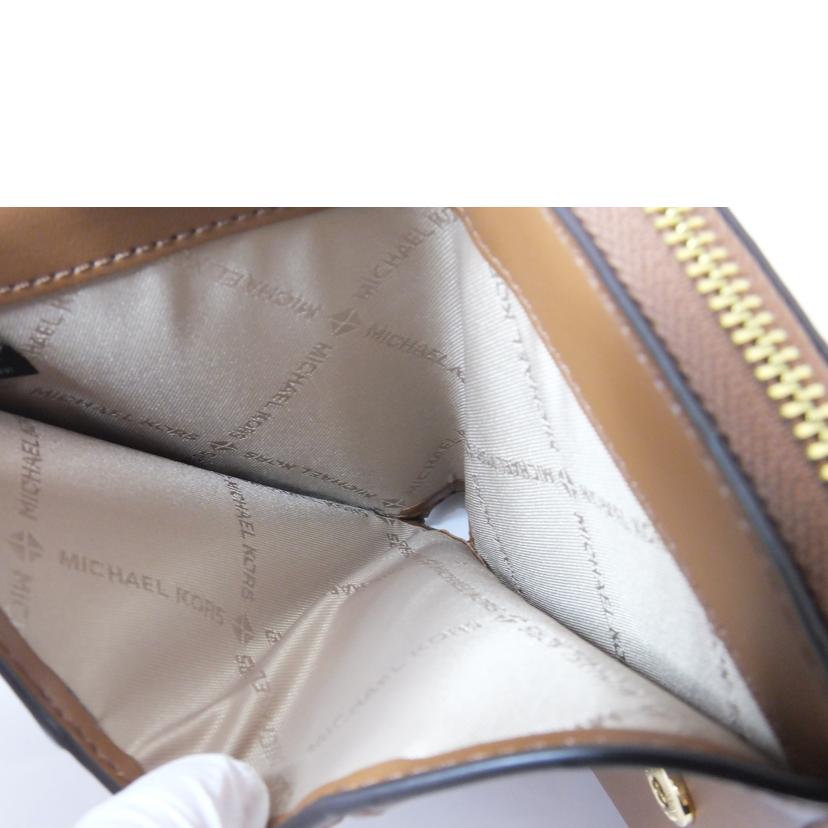 MICHAEL KORS マイケルコース/総柄二つ折り財布/35H3GTVF2B//ABランク/88