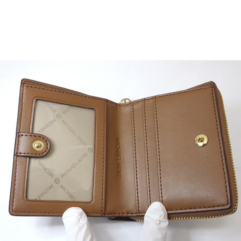 MICHAEL KORS マイケルコース/総柄二つ折り財布/35H3GTVF2B//ABランク/88