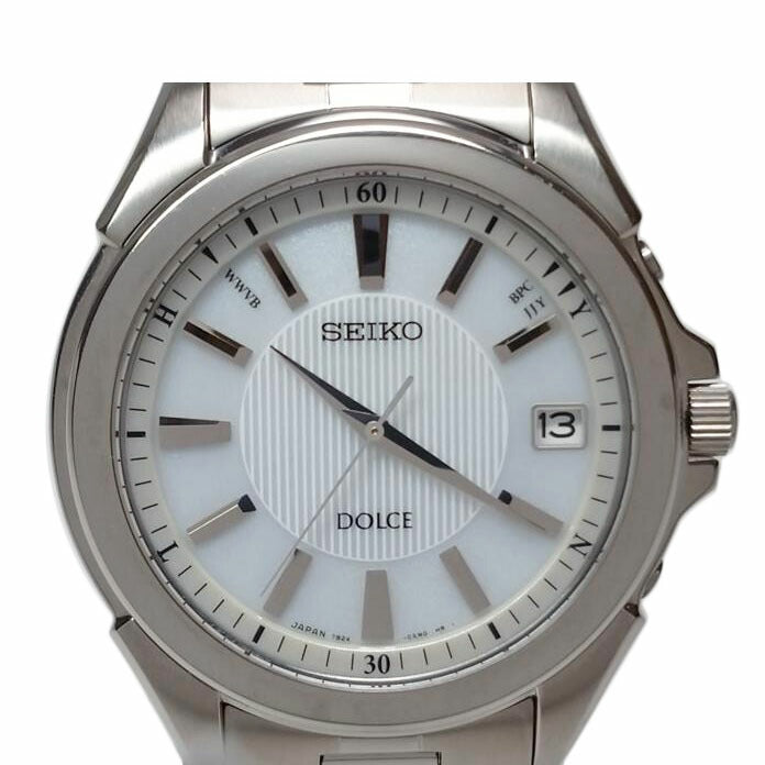 SEIKO セイコー/DOLCE 電波ソーラー/7B24-0AG1//Bランク/52