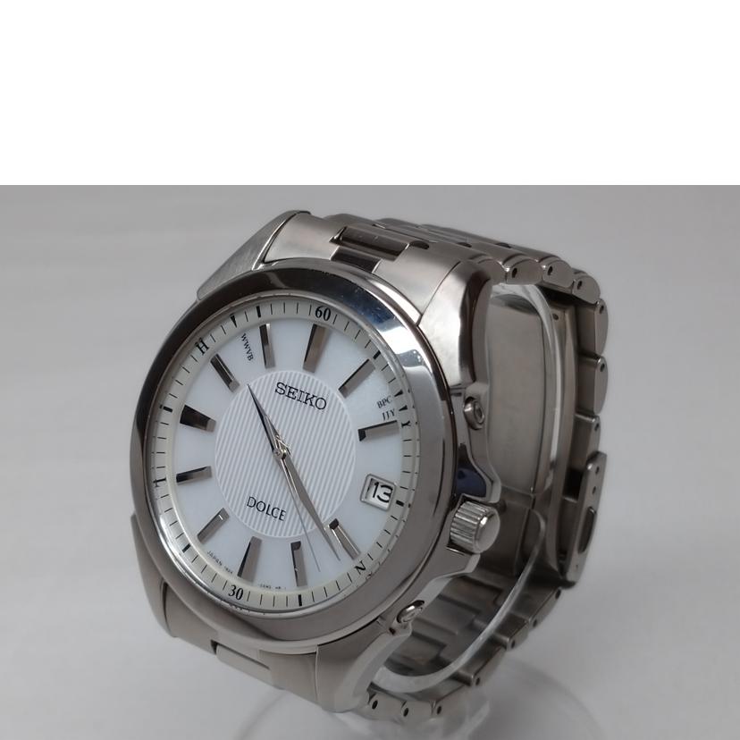 SEIKO セイコー/DOLCE 電波ソーラー/7B24-0AG1//Bランク/52