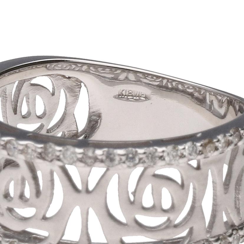 K18WGダイヤリング0.30ct//Aランク/64