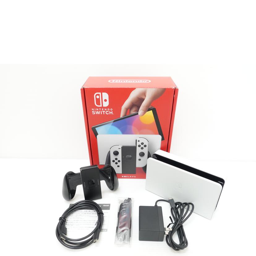 nintendo 任天堂/有機ELスイッチ本体ホワイト/HEG-S-KAAAA//XTJ50529931040/ABランク/88
