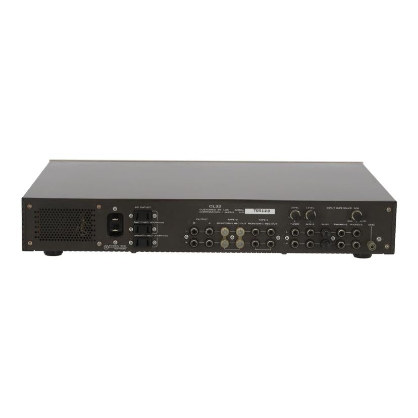 LUXMAN ラックスマン/真空管プリアンプ/CL32//702120/Bランク/82