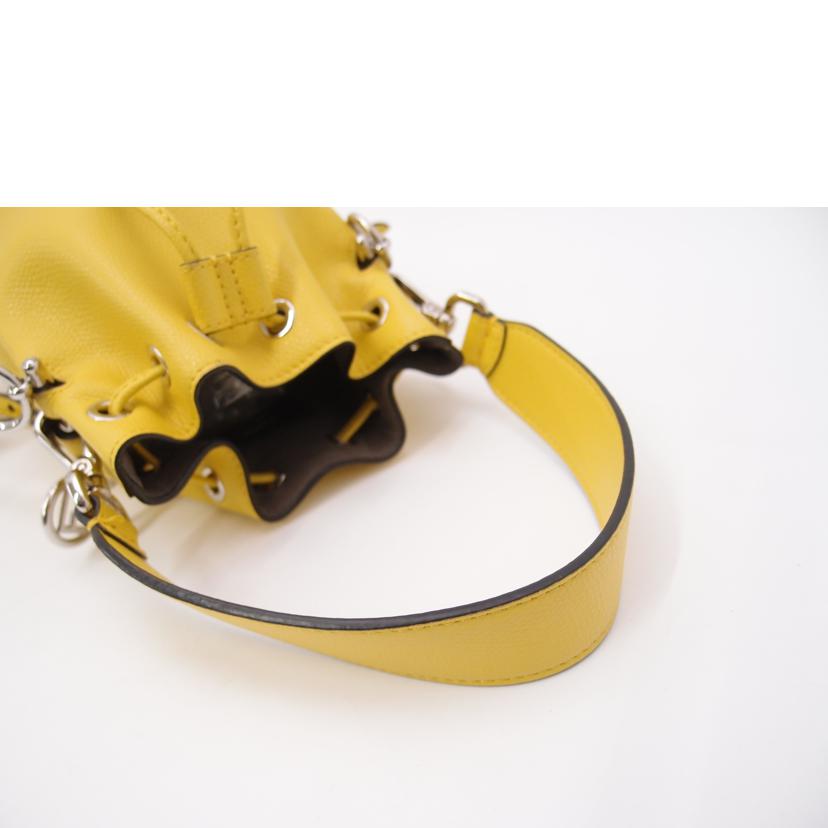FENDI フェンディ/モントレゾールミニ2wayショルダー/イエロー/8BS010//061*****/Aランク/69
