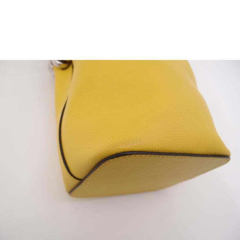 FENDI フェンディ/モントレゾールミニ2wayショルダー/イエロー/8BS010//061*****/Aランク/69