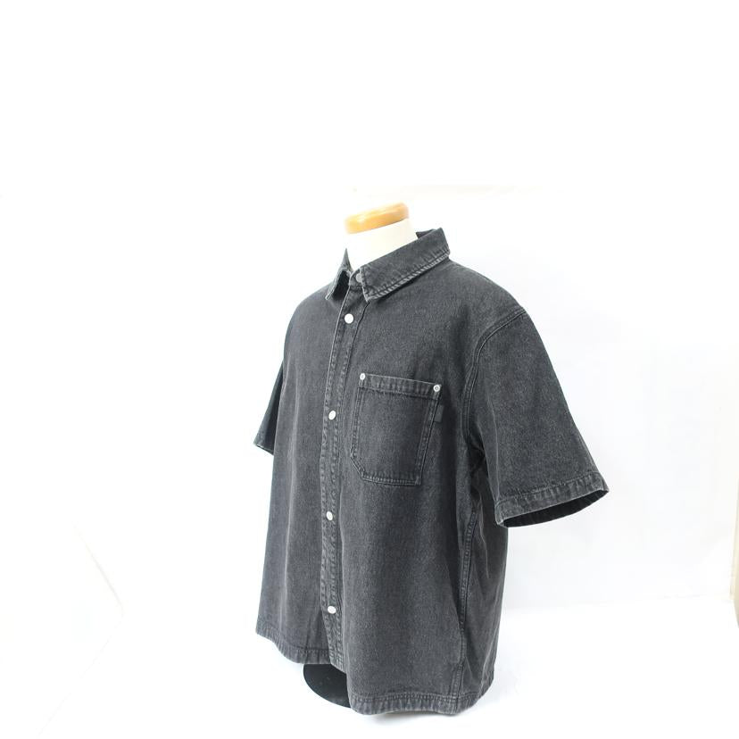NIKE ナイキ/エアジョーダン デニムトップ Jordan Men's DENIM SHIRT 半袖 Lサイズ/FZ2131-010//SAランク/65