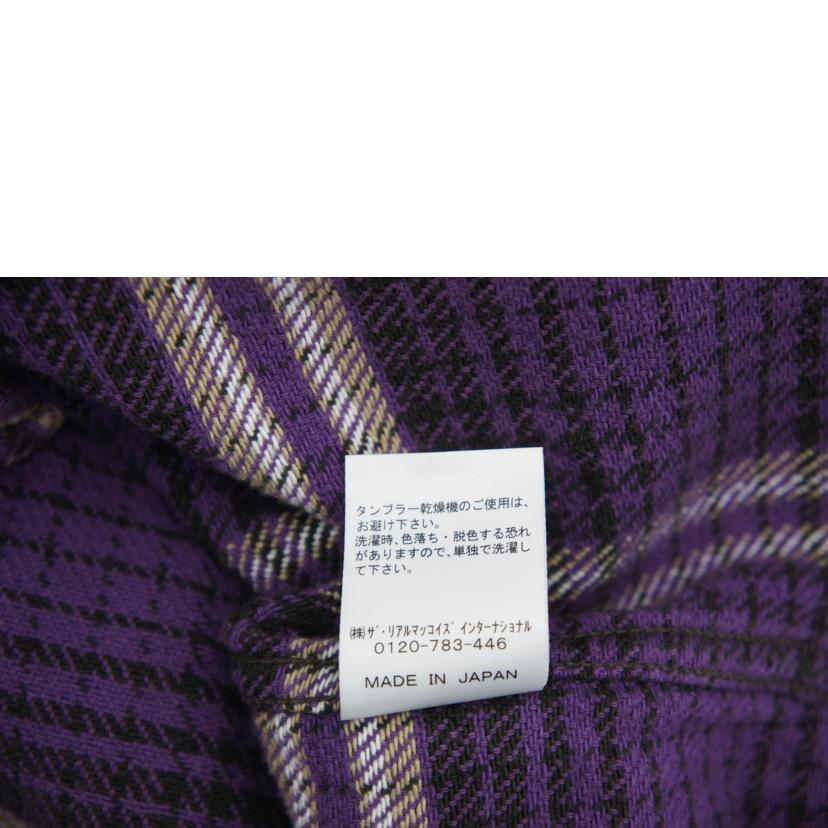 REAL McCOY'S リアルマッコイズ/McCOY'SBD ネルシャツ//Bランク/19
