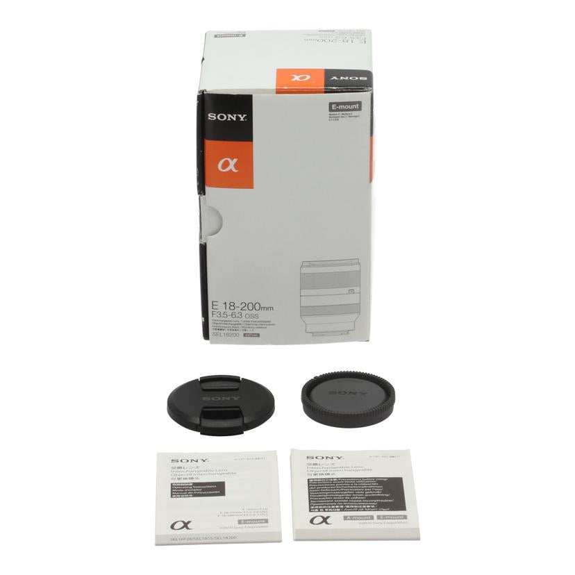 SONY ソニー /交換レンズ/18-200mm/SEL18200//S012000830%/Bランク/05