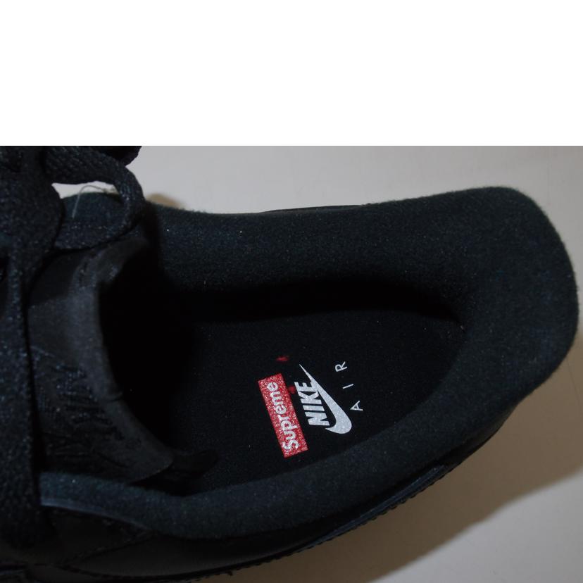 NIKE×SUPREME AIR ナイキ×シュプリーム/NIKE×SUPREME AIR FORCE 1/CU9225-001//Sランク/69