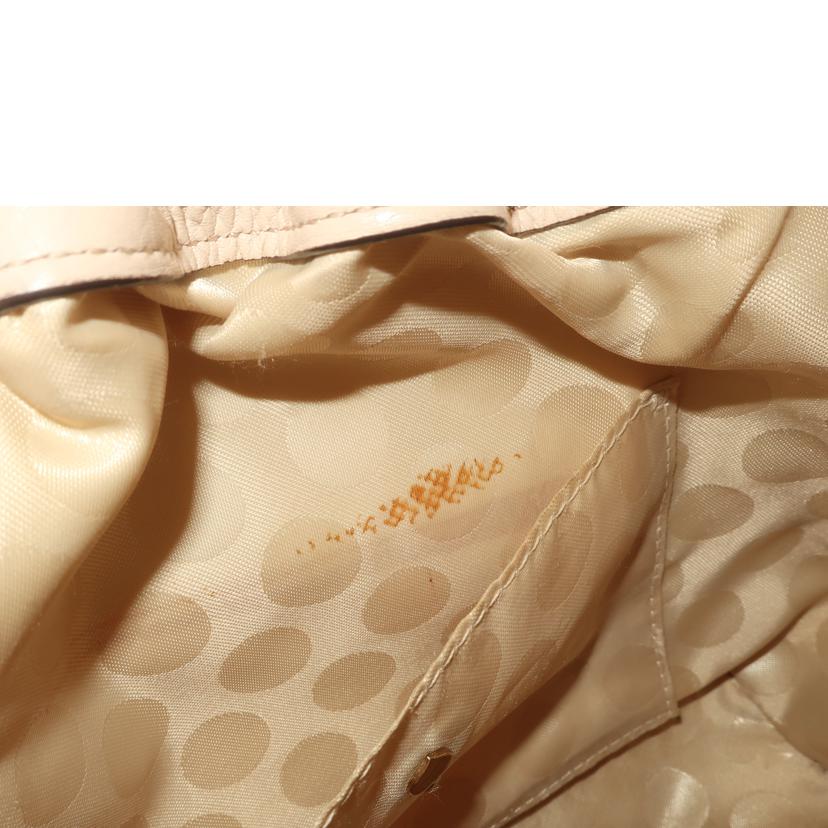 kate spade ケイトスペード/巾着ショルダーバッグ アイボリー×ブラック/PWRU3377//ABランク/65